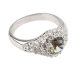 Ювелирное украшение кольцо с кристаллами Сваровски купить в Москве